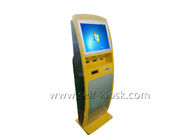 Digital Media Cash Payment Kiosk With 19 Inch Interactive Touch Screen