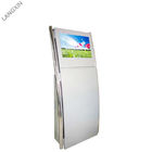 High Definition Interactive Floor Standing Kiosk With 22 Inch Touch Screen