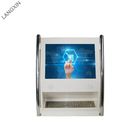 Compact Interactive Information Kiosk Wall Mount Windows Android OS With Keyboard