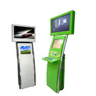 Interactive Dual Screen Kiosk With 42 Inch Top Advertising Display