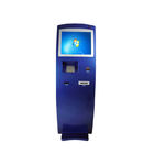 19 Inch IR Touch Screen Visitor Management Kiosk With QR Barcode Scanner