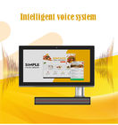 All In One Self Service Food Ordering Kiosks , Wall Mounted Touch Screen Kiosk