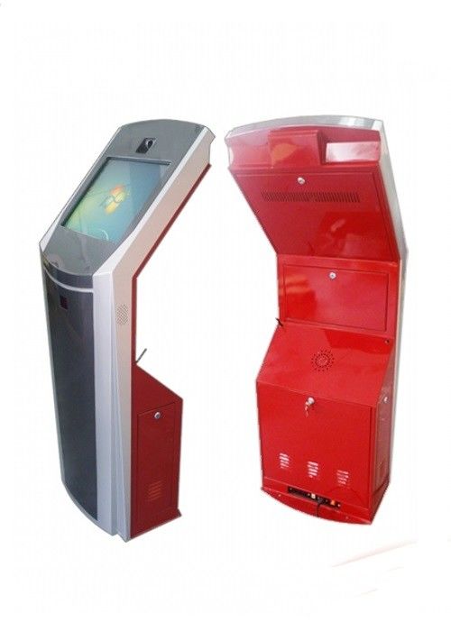 Custom Cardboard Book Display Stand With Brilliant High Resolution Touchscreen kiosk