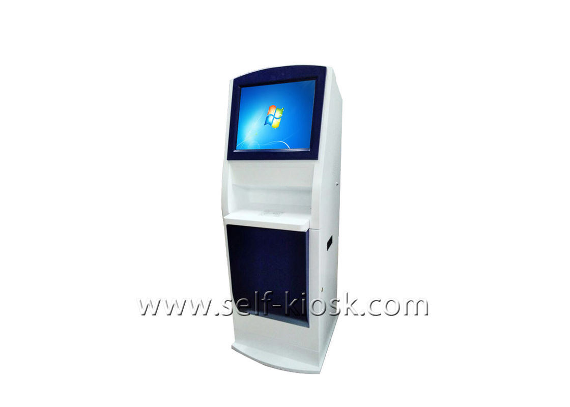 Floor Standing Hotel Self Check In Kiosk Convenient And Fast Operation