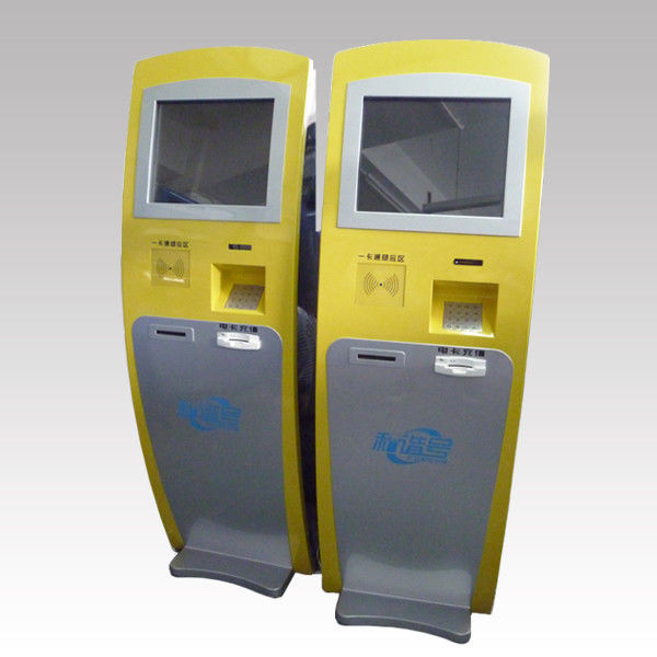Free Standing Kiosk Atm Machine , Self Service Banking Kiosk Easy Operation
