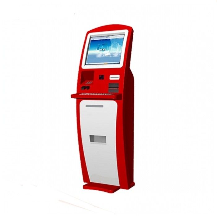 Self Service Bitcoin ATM Machine Floor Stand Installation With Multi Function