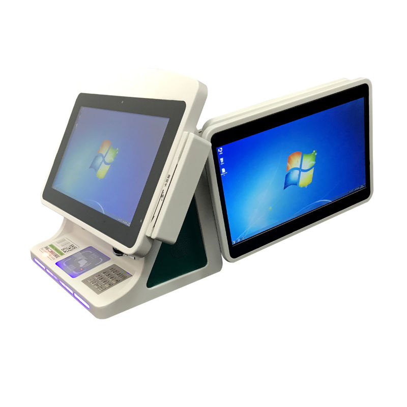 Smart Desk Top Touch Screen Payment Kiosk With High Safety Performance