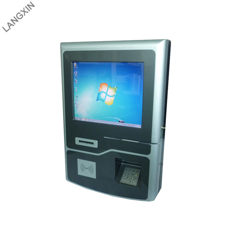 All In One PC Wall Mount Kiosk Windows Android OS With 80mm Thermal Printer