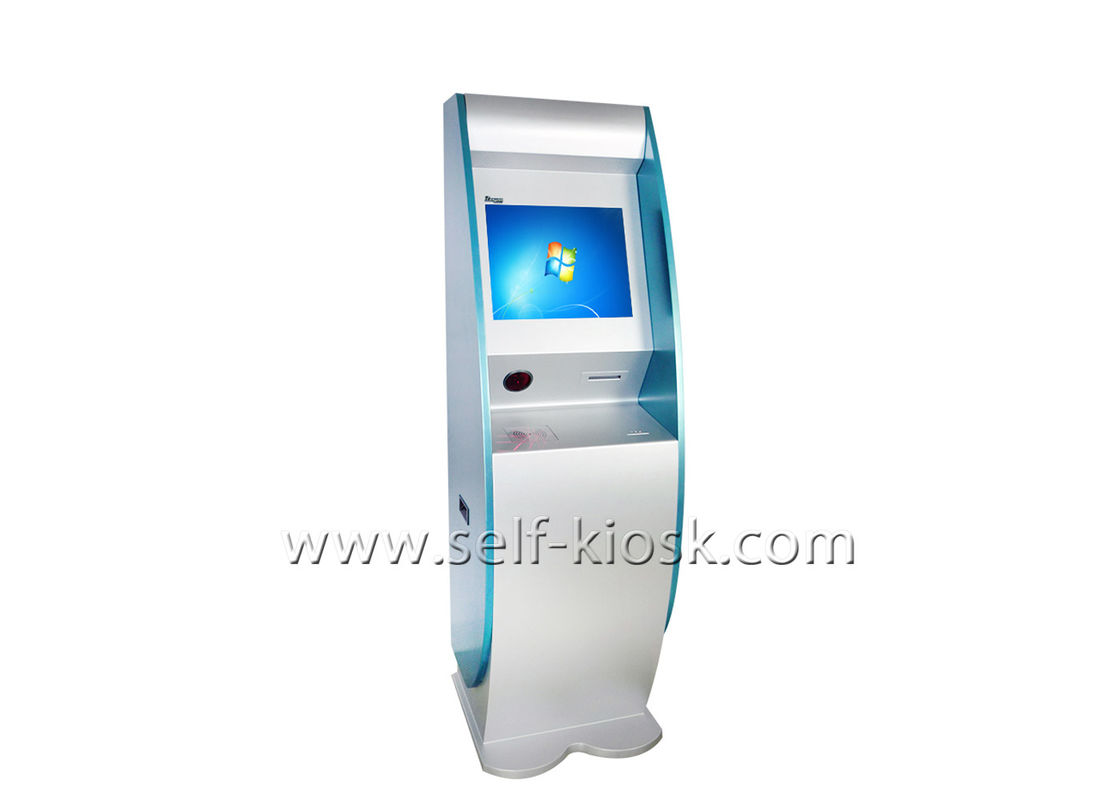 Digital Touch Screen Information Kiosk Self Service 50/60HZ For Doctor / Patient