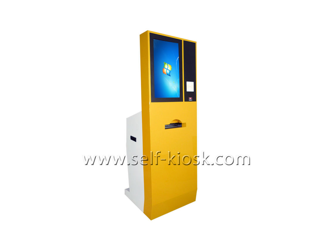 32 Inch Touch Screen Self Printing Kiosk Easy Operation With 24 Hours Service