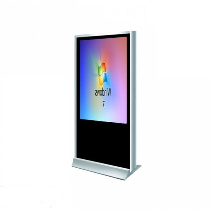 42" Big Screen Floor Standing Kiosk Multi Functional With Printer