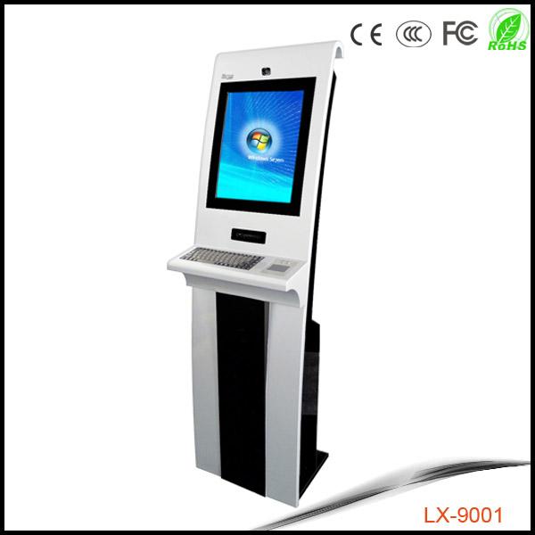 Coin Operated Self Service Computer Kiosk Customised Software With Printer