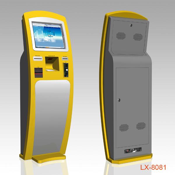 Free Standing Kiosk Atm Machine , Self Service Banking Kiosk Easy Operation