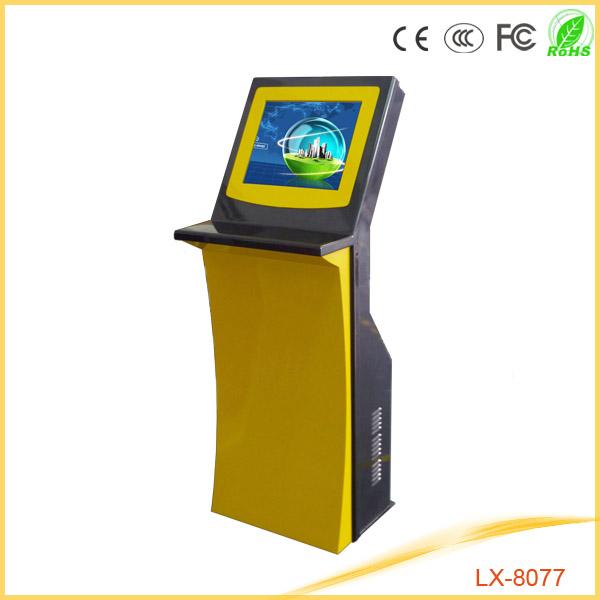Digital Touch Screen Self Check In Kiosk High Safety Performance For Hotel