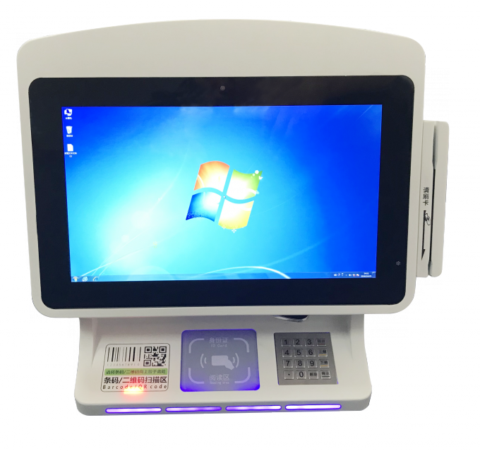 Smart Desk Top Touch Screen Payment Kiosk With High Safety Performance