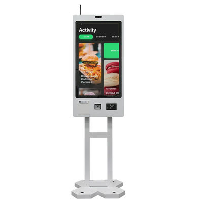 Scan Code Restaurant Ordering System Self Ordering Kiosk Machine