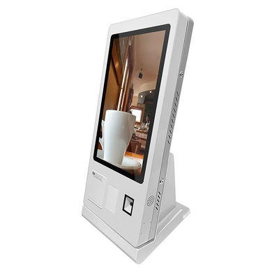 Touch Screen Restaurant Ordering Kiosk Mcdonald Kiosk Machine With Checkout Counter