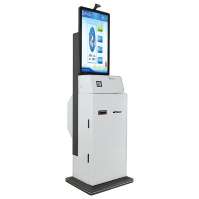 Cryptocurrency Coin Cash Acceptor Kiosk Machine With Printer Fingerprint