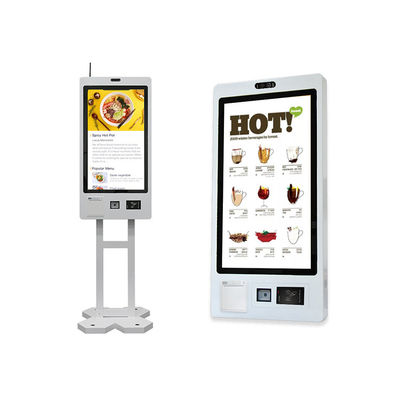32 Inch LCD Touchscreen Self Service Checkout Machine Ethernet Connectivity