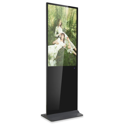 43 49 55 Inch Touch Screen Lcd Advertising Kiosk Vertical Player Display