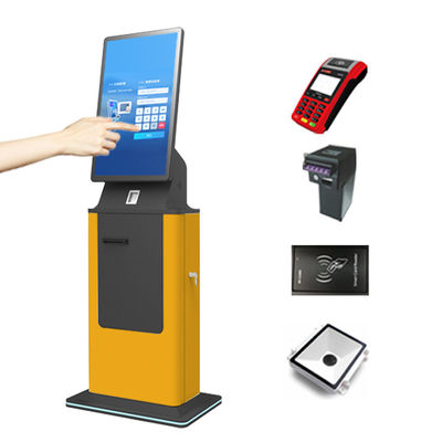 27 Inch Touch Screen Bill Payment Kiosk , Self Service Currency Exchange Machine