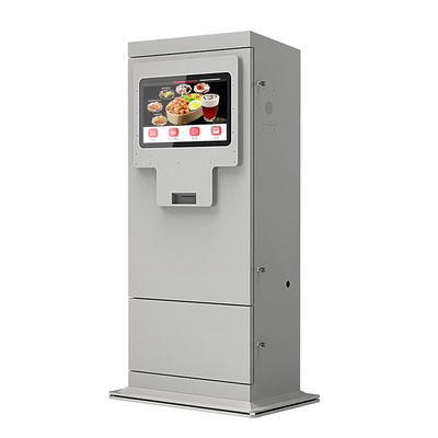 Capacitive Multipoint Touch Screen Self Ordering Kiosk In Restaurant