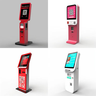 Floor Standing Self Service Dispenser Ticket Vending Kiosk Vending Machine