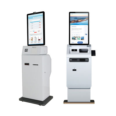 Hotel smart parking self service interactive cash payment kiosk