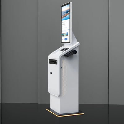 Smart Rfid Parking Lot Payment Machine With Barcode Scanner And Camera