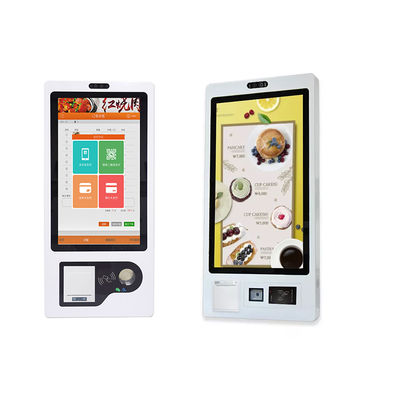 Touch Screen 27 Inch Cashless Payment Kiosk Device
