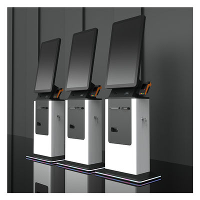 Buy 32  Inch Crypto ATM Machine Bill Acceptor Payment Hotel Self Check In Kiosk online manufacture