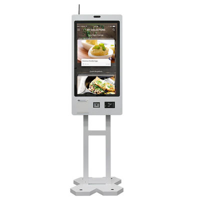 Buy Cashless Restaurant Ordering Kiosk HDMI Self Service Order Machine online manufacture