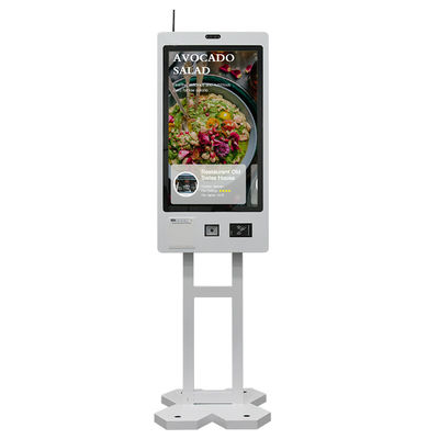 Buy Wall Mounted Restaurant Ordering Kiosk Bank Floor Standing Financial Service Kiosks online manufacture