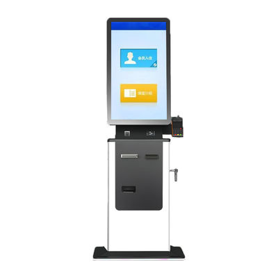 comprar Quiosque multifuncional com tela sensível ao toque de 32 polegadas com digitalização de porta de passagem e digitalização de cartão de identificação online manufacture