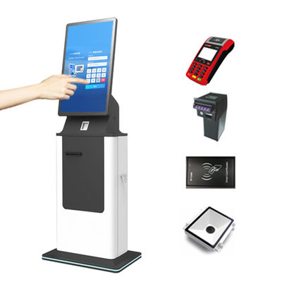 Buy NFC Self Payment Kiosk Self Order Machine With Printer QR Code Scanner online manufacture