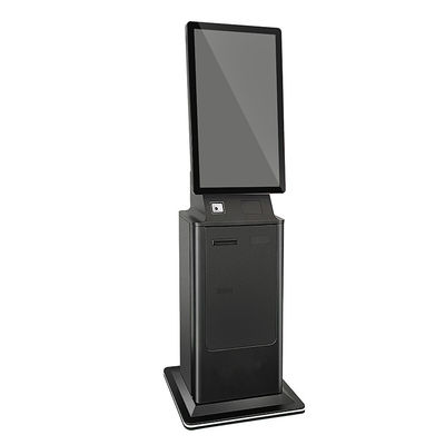 Buy 32 Inches Hotel Self Check In Machine Cash Accept Payment Kiosk Terminal online manufacture