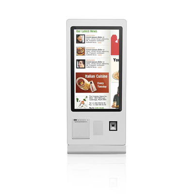 Buy Touch Fast Food Self Ordering Kiosk 32 Inch Floor Standing online manufacture