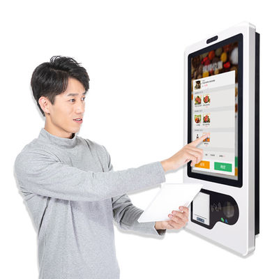 Buy Touch Screen Self Payment Self Ordering Kiosk For McDonald'S KFC Restaurant online manufacture
