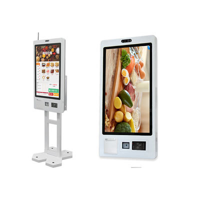 Buy Self Ordering Payment Kiosk with SDK Enabled POS/QR Checkout Terminal for Restaurant Fast Food online manufacture