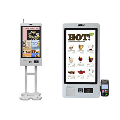 comprar Quiosque de auto-encomenda Quiosque de auto-atendimento Terminal de encomenda de alimentos 21,5 polegadas Montado na parede e tela sensível ao toque Quiosque de encomenda de contas online manufacture