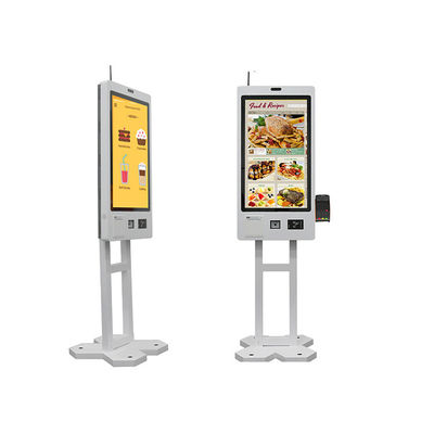 Buy Self Ordering Kiosk in Restaurant Cash POS Order Number Wall-mounting Information Kiosk online manufacture