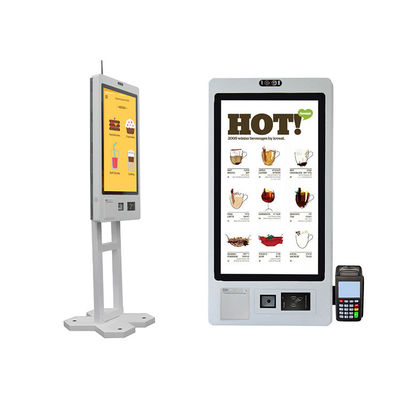 comprare Chiosco di self-ordering a schermo touch con stampante termica con sistema operativo Android/Win7/8/10 online manufacture