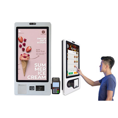 comprare ordine astuto di self service del chiosco del touch screen di pagamento del supermercato del ristorante 27Inch online manufacture
