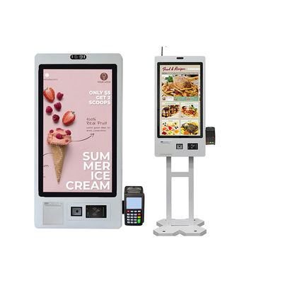Buy McDonald'S Restaurant 32 Inch  Lcd Vertical Touch Screen Kiosk Touch Screen Thermal Printer online manufacture