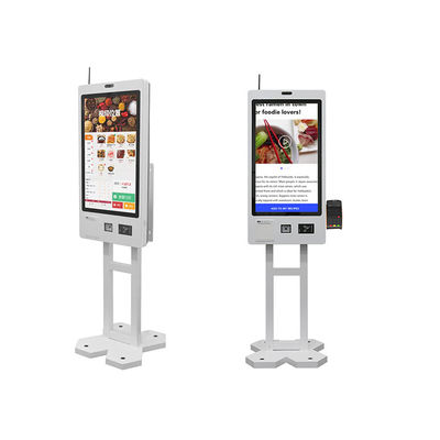Buy Capacitive Self Checkout Machines Kiosk 32 Inch Touch Screen Payment Terminal online manufacture