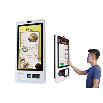 kopen Restaurant Ticket Vending Machine Wandgemonteerde kiosken met printer en scanner online manufacture