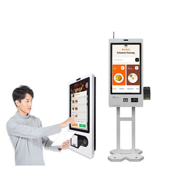 Buy NFC Card Reader Payment Terminal Kiosk Android Self Ordering Kiosk Machine self payment kiosk online manufacture