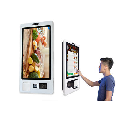 Buy 32 Inch  Touch Screen Payment Terminal Kiosk Ordering Cash Register Kiosk online manufacture