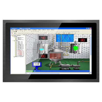comprar 15 pulgadas PC del panel de la pantalla táctil del ordenador de 19 pulgadas rugosa todo en un Front Industrial online manufacture