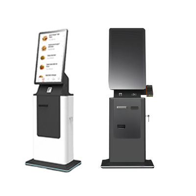 buy Floor Standing Touch Screen Hotel Automatic Payment Terminal Kiosk Self Service Cash Check in Terminal Kiosk online manufacture